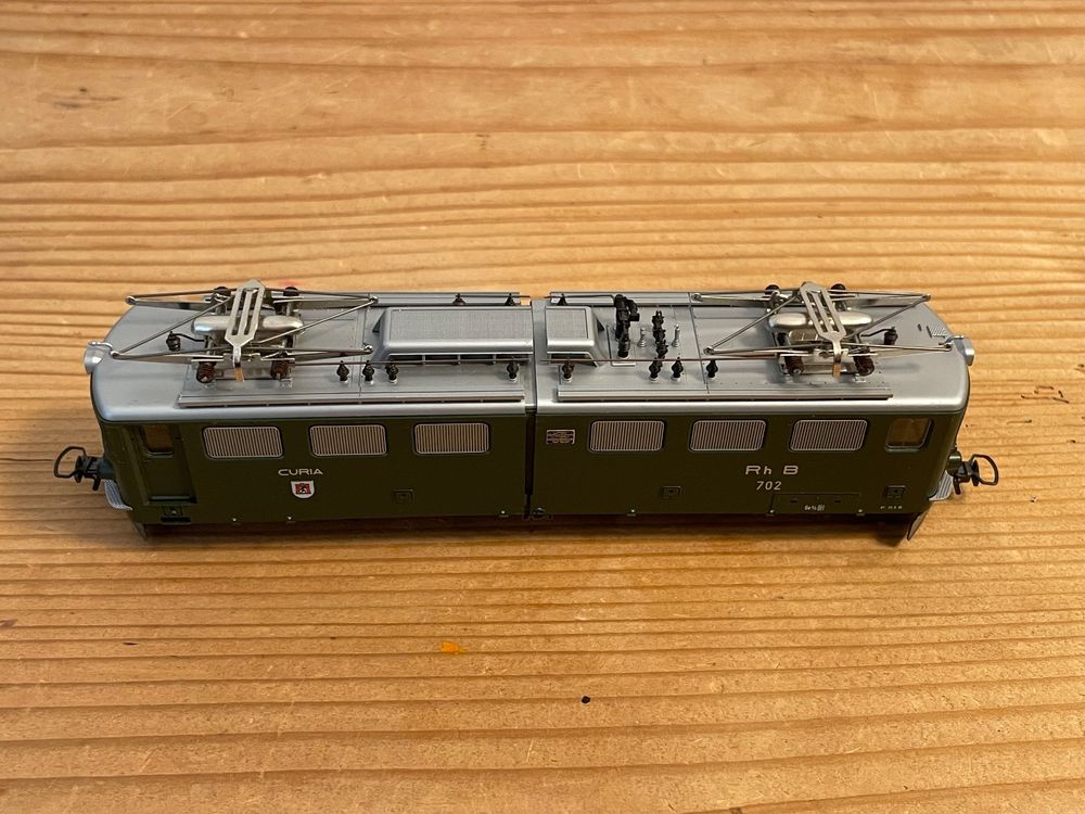 Bemo 1254 112 Ge 6/6 II 702 grün 5-Pol digital 7