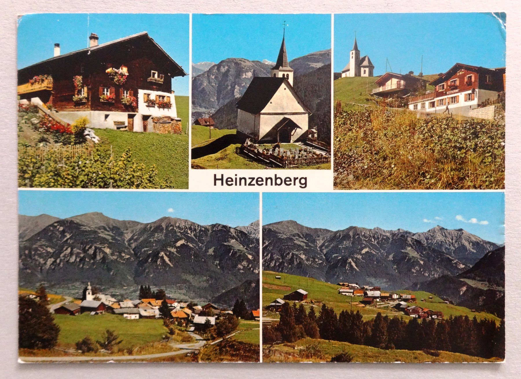 Cartoline postali: Heinzenberg – Difettoso da Fétigny venduto da Billy2miny