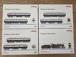 Märklin H0 Hofzug Kaiser Wilhelm II Set 2881 komplett
