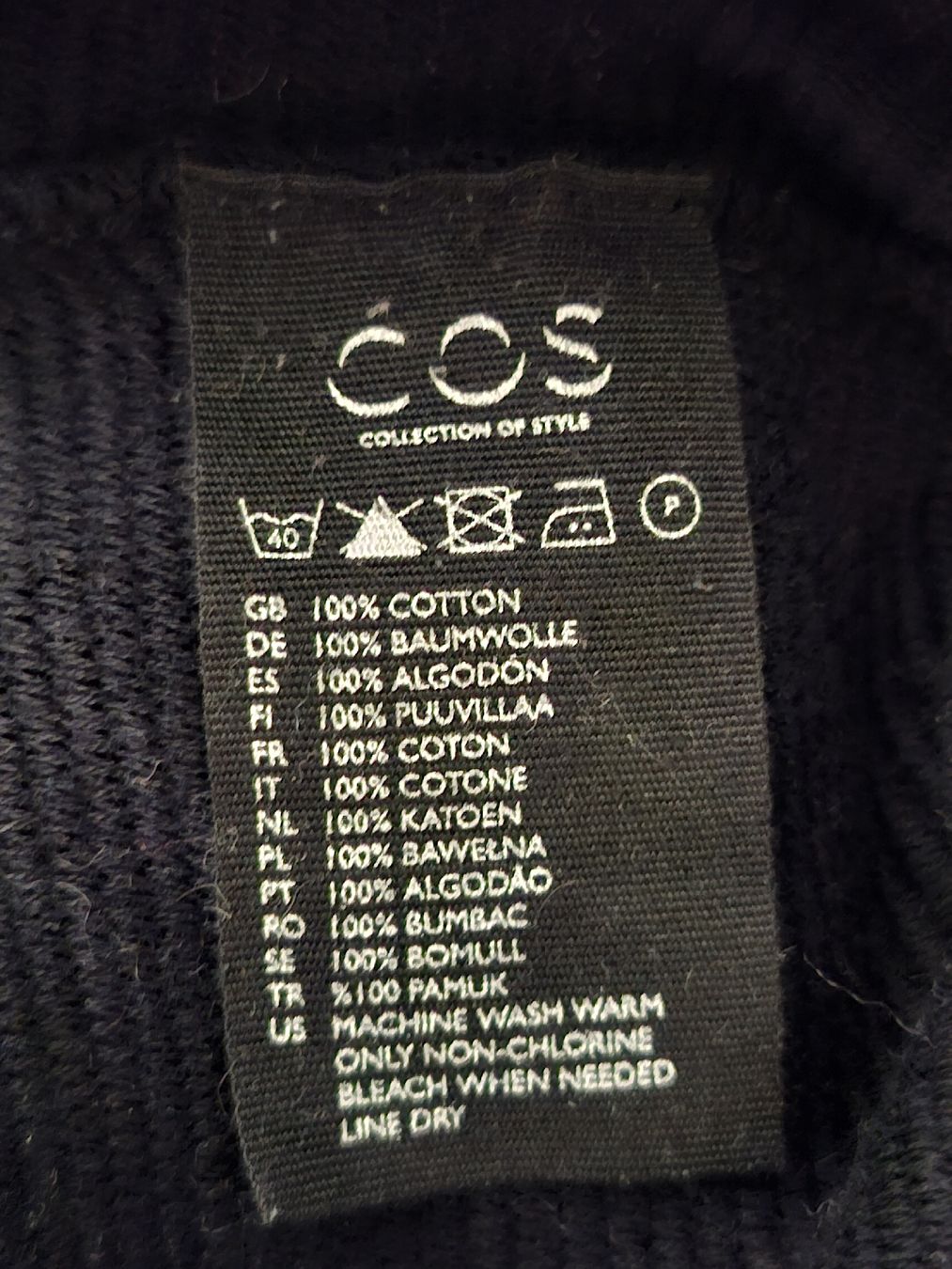 Cos Pulls & Sweat-shirts: Blauer Strickpullover von Cos – Neuf (Voir description) à Oberengstringen par Kimchimon 3
