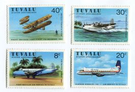 Briefmarken "Flugzeuge". Tuvalu.