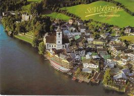 St.Wolfgang mit Hotel Weisses Rössl Österreich