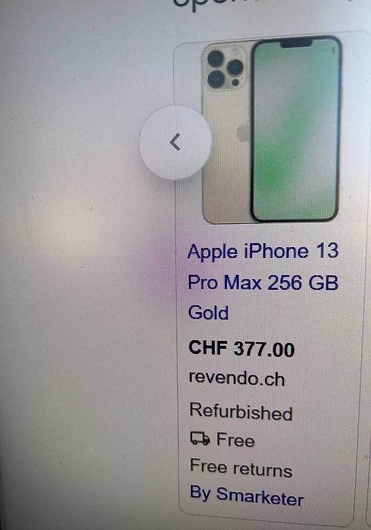 Handys / Smartphones: iPhone 13 Pro Max 256 gb batterie neuve  – Gebraucht aus Colombier VD von Xzbit 4