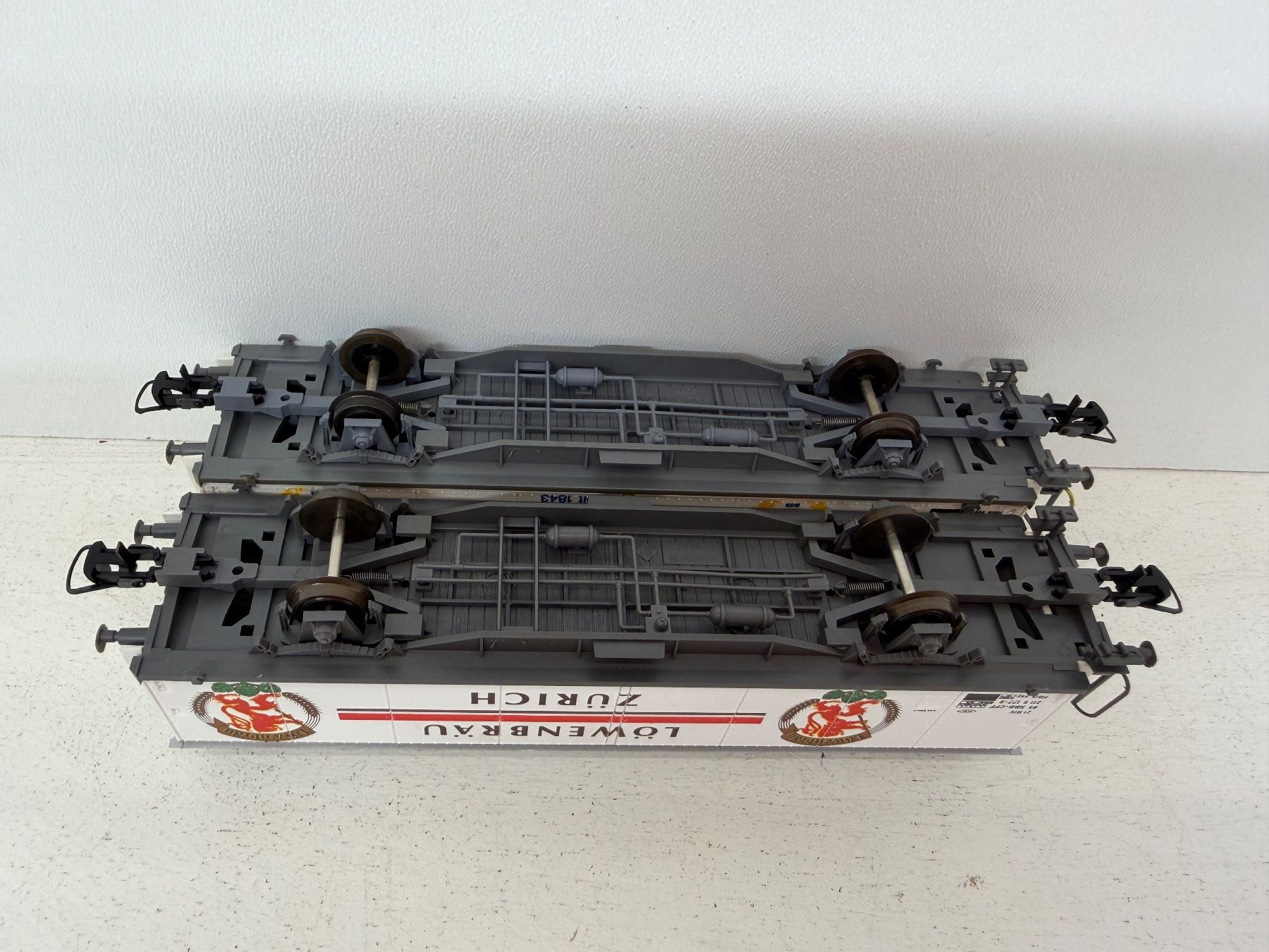 Roco Modellini di ferrovie: Roco 46170 + 4042 Güterwagen / SBB / Schiebewandwagen – Usato da Büsserach venduto da ModellbahnDepot 6