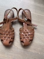 Leder Sandale