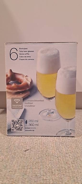 Bicchieri: 6 Stück Biertulpen LEONARDO – Nuovo (secondo la descrizione) da Mellingen venduto da Alena1986 2