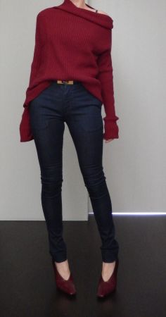 Orig. PRADA taillenhohe Jeanshose Gr. XS,  NP 690.--