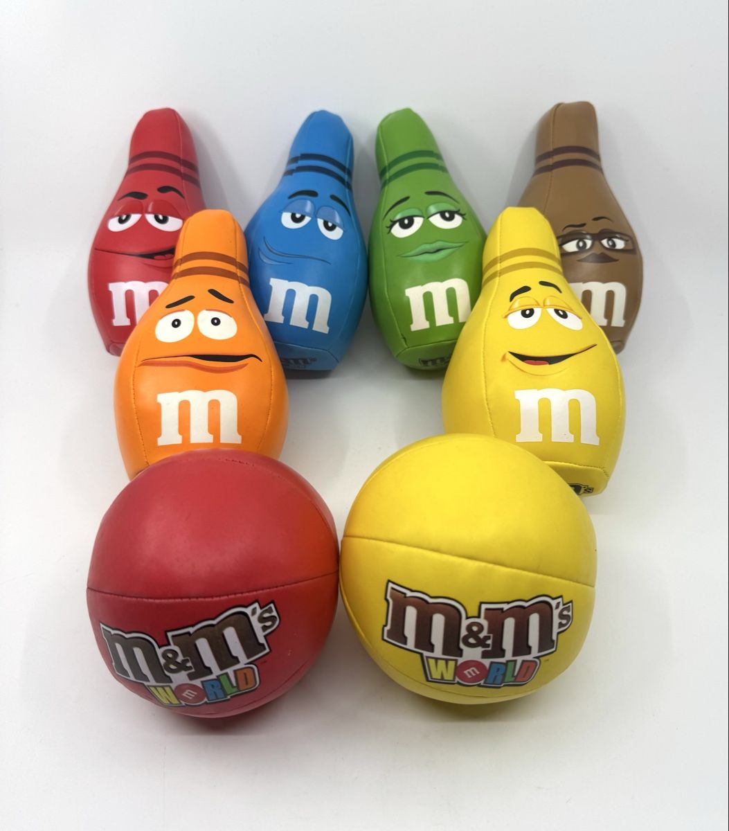 Giochi: M&M's World Mini-Bowling-Set  – Usato da Herisau venduto da Seyashop1