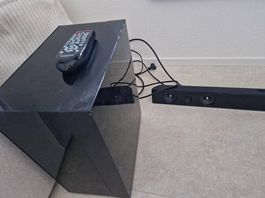 Samsung HW-E450 2.1 Soundbar wireless Subwoofer + Fernbed.