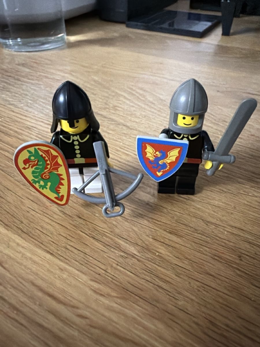 LEGO Ritter Figuren Set mit Zubehör, gebraucht, Top! (Gebraucht) in ...