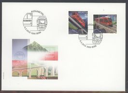 2010, FDC, Bahnjubiäen (Nr. 1349–1350)