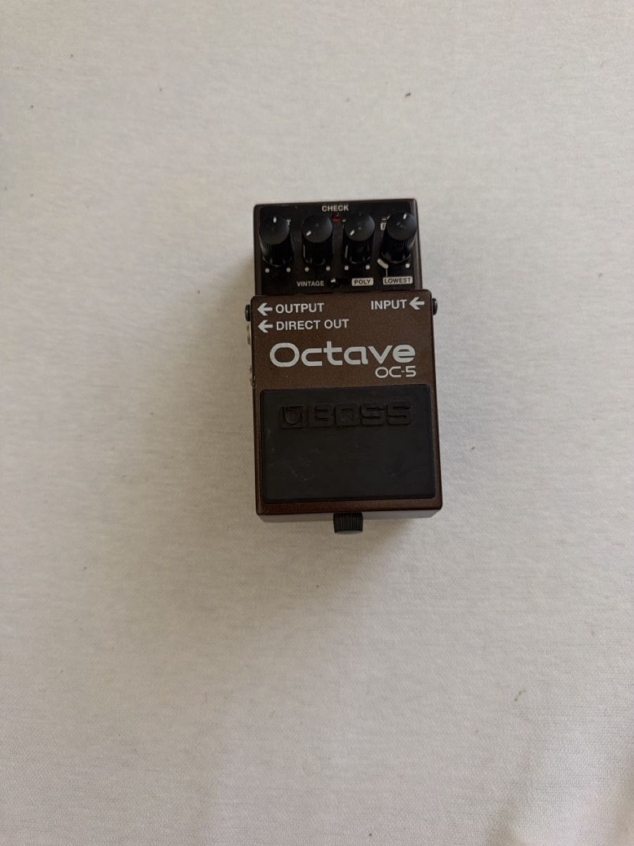 Strumenti musicali: Boss Octave Pedal OC-5 Top Zustand – Usato da Winterthur venduto da luc_y6jl
