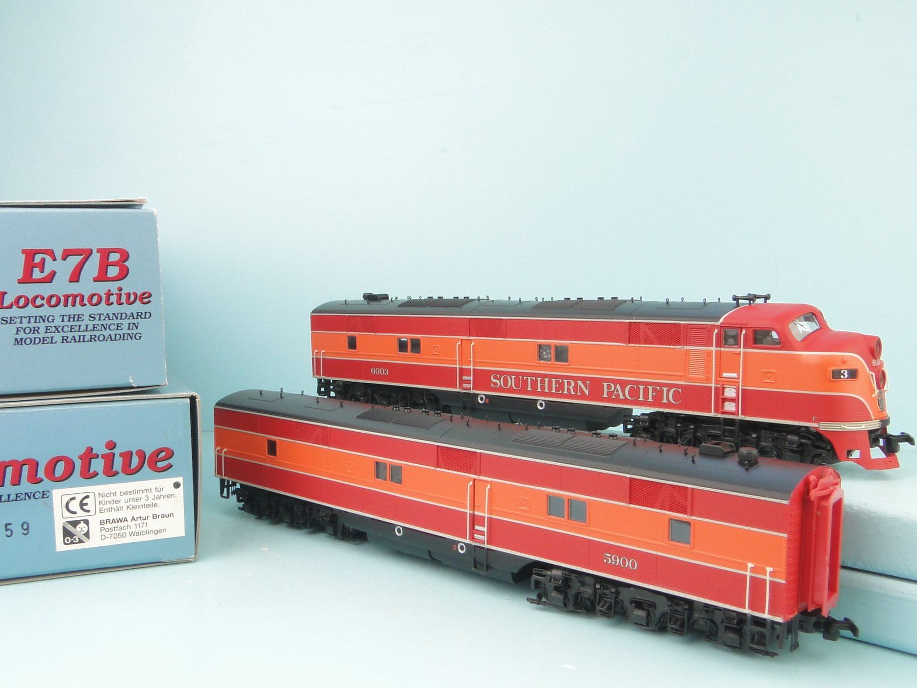 Trains électriques: Proto/Brawa H0  9592 und 9591 E7 & E7B SP – D'occasion à Bülach par cann11 1