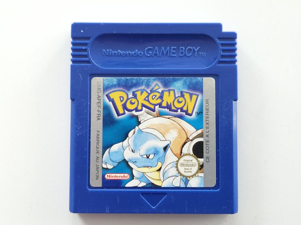 POKÉMON : VERSION Bleue (Nintendo Game Boy, 1998) - Authentique EUR 13