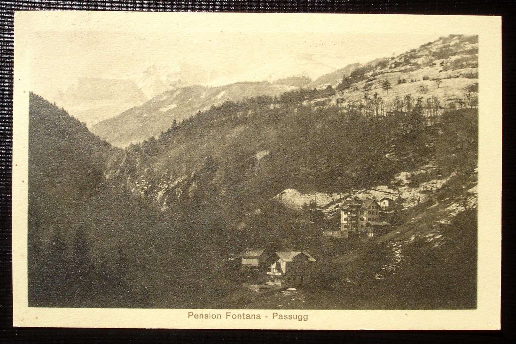 Cartoline postali: PASSUGG Pension Fontana – Nuovo (secondo la descrizione) da Jona venduto da philajona