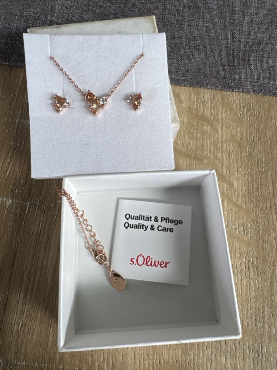 Autres bijoux: s.Oliver collier et boucles d'oreilles neuf – Neuf avec emballage d'origine à Le Landeron par ANDREAA02 3
