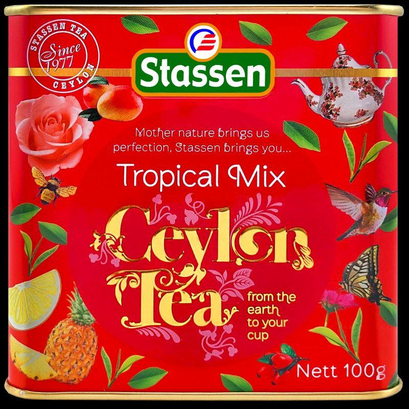 Cibi & Specialità: Stassen - Tropical Mix Tea - Loser Tee – Nuovo e nell'imballaggio originale da Gampelen venduto da Geschenkxy 1