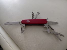 Victorinox Climber Offiziersmesser Rot gebraucht 12 Funktion