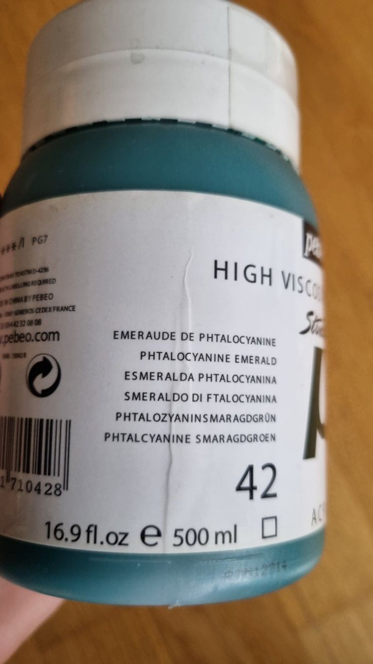 Farben: gebraucht, fast voll: Acrylfarbe 500ml – Gebraucht aus Belp von MaSu39 1