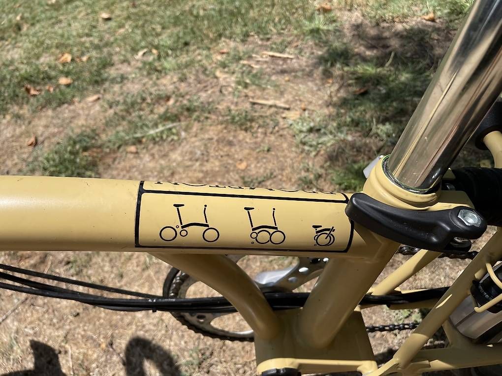 Velos: Klapp-Minivelo, gelb – Gebraucht aus Nidau von riba03 2