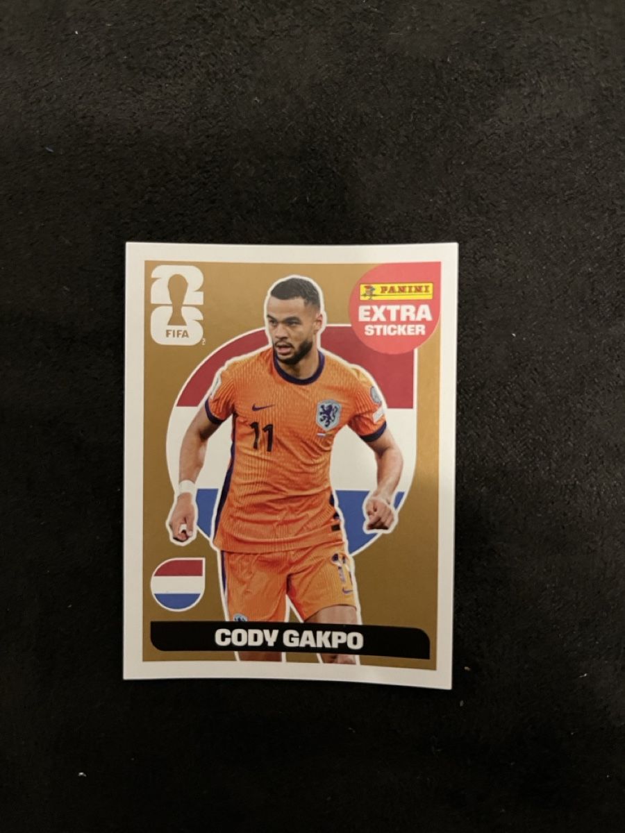 Panini Carte collezionabili: Panini Extra Sticker Cody Gakpo neuwertig – Nuovo (secondo la descrizione) da Stäfa venduto da greety1981
