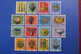 4 Serien Pro Patria 1972-1975 - off. Ersttag-Eckstempel BERN