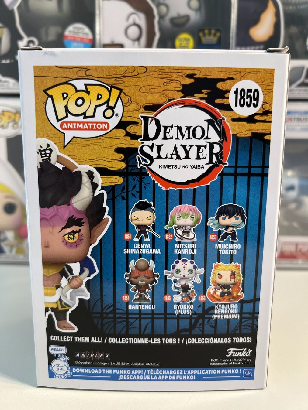 Funko Statuette: Funko POP! Animation Demon Slayer Zohakuten Edition Limitée – Nuovo e nell'imballaggio originale da Le Mouret venduto da perfectbijou 2
