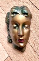 Frauenkopf- Skulptur - Art Deco