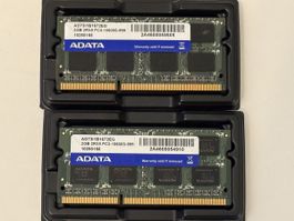 2x 2GB RAM DDR3 SO-DIM Laptop