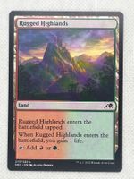 Magic The Gathering - Rugged Highlands - Land - NEO 273