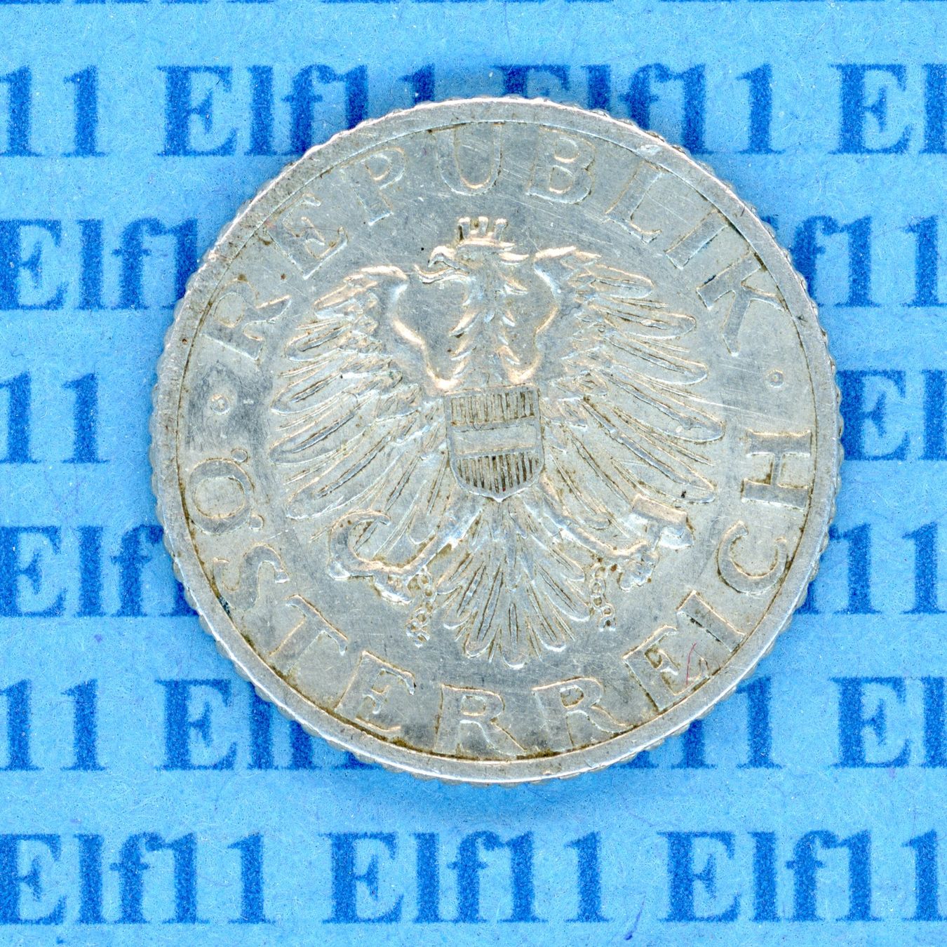 Tutti le monete: ATS___0.50 1952 -vz 50 Groschen – Usato da Widnau venduto da Elf11 1