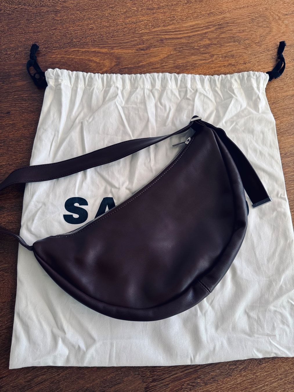 Sandro Borse: SANDRO HOBO Tasche Leder Braun – Nuovo (secondo la descrizione) da Ennetbaden venduto da DanielCPH 1