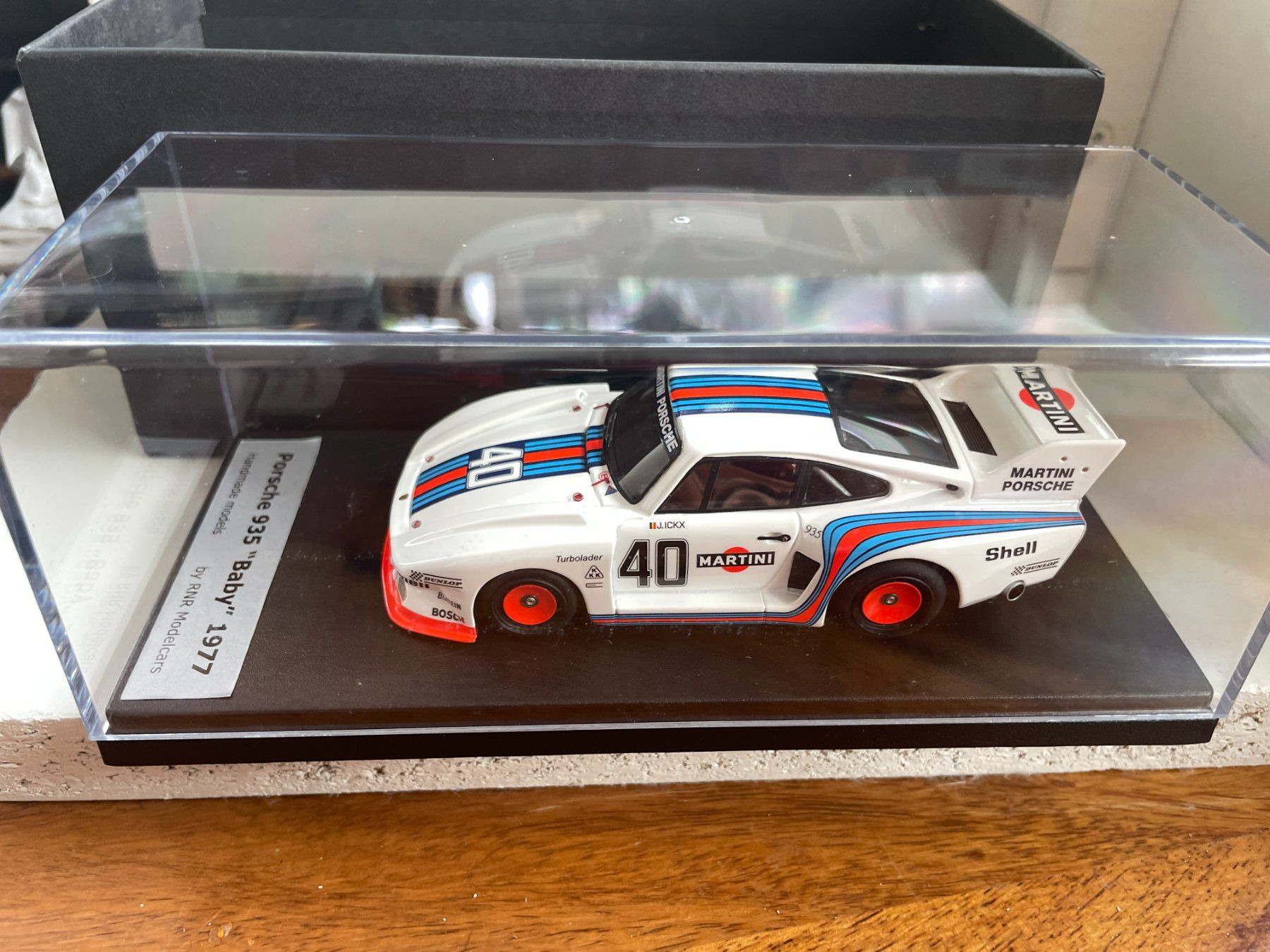 Porsche Modellini d'auto: Porsche 935 ca 1977 le mans 1:43 – Nuovo e nell'imballaggio originale da Wohlen AG venduto da Erelpowerline