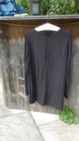 Festliche  Long Bluse Gr 44 H&M viele Knöpfe am Rücken