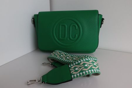 Damenumhängetasche von D.CHRISTINA (D.C), grasgrün - NEU