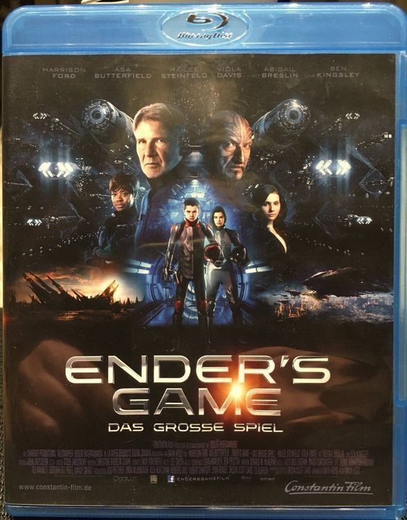 Tous les DVDs: ENDER'S GAME mit Harrison FORD - Blu-ray Disc – D'occasion à Langnau am Albis par Rodland