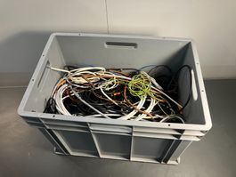 Post. Stromkabel, Kupferleitungen/Konvult ca. 17kg ab 1.-