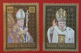 VATIKAN PAPST BENEDIKT IN BRASILIEN UND ÖSTERREICH 2008**