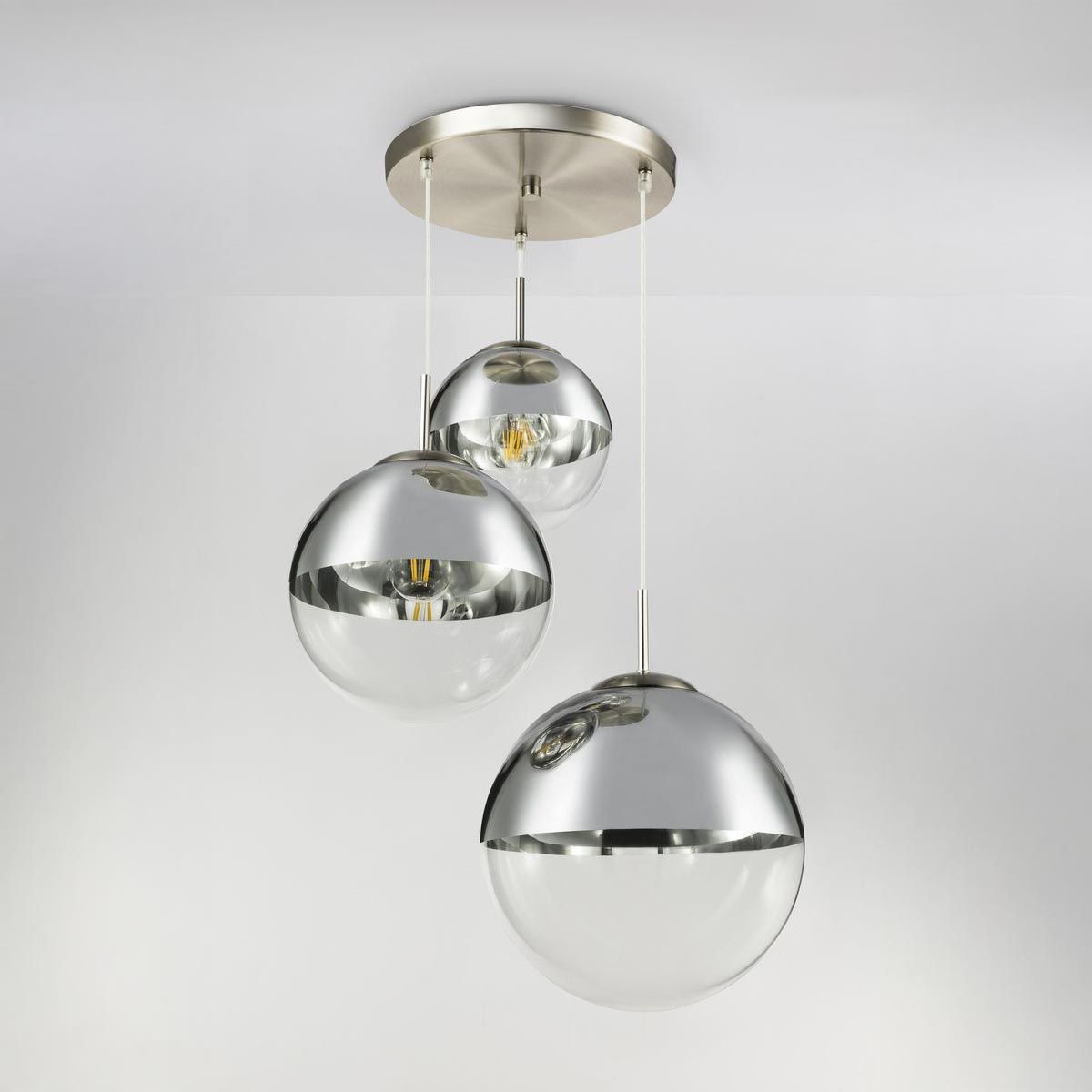 Kronleuchter & Deckenlampen: Pendelleuchte, Glas, Kugelform, 51 cm Ø – Neu (gemäss Beschreibung) aus Kreuzlingen von Smart-Light 5