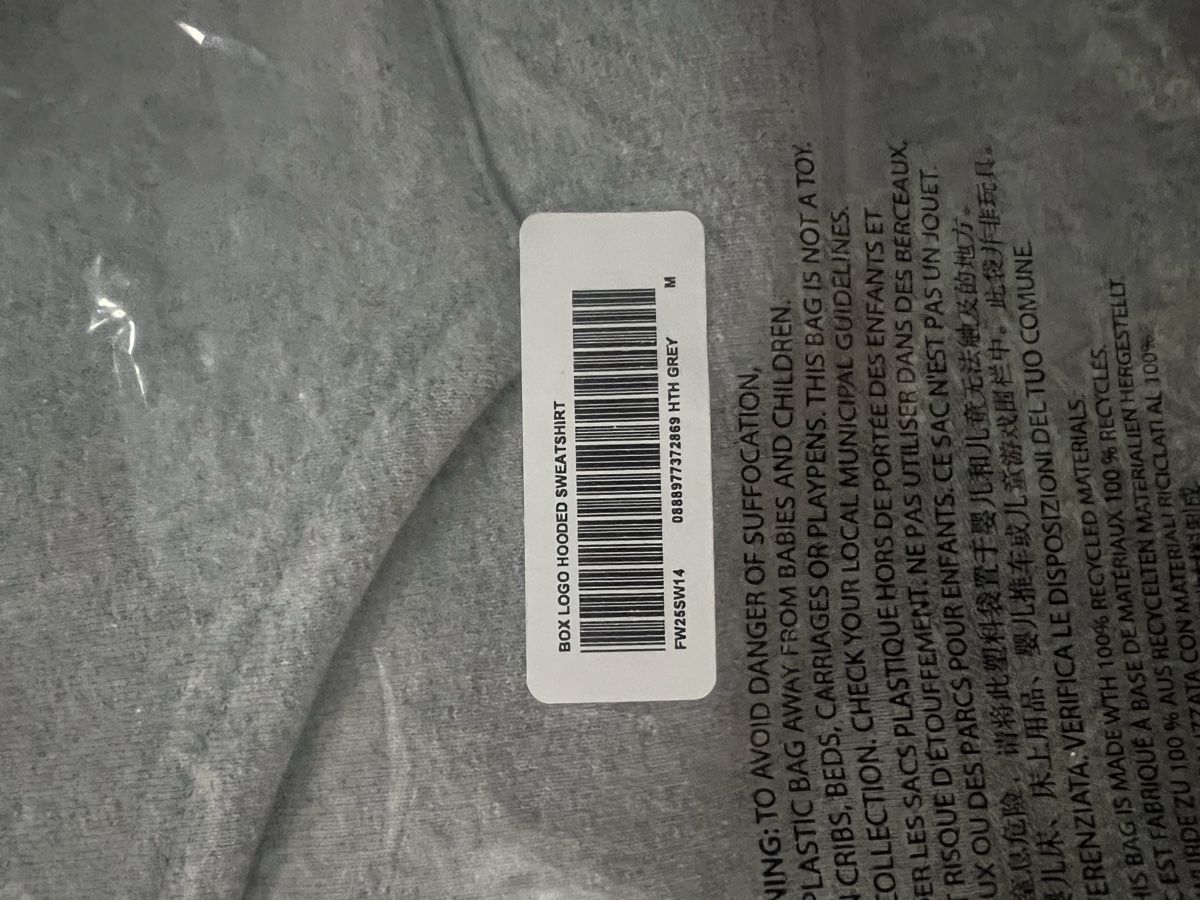 Maglioni & Felpe: Supreme Boxlogo Grau – Nuovo e nell'imballaggio originale da Uhwiesen venduto da maflo2 1