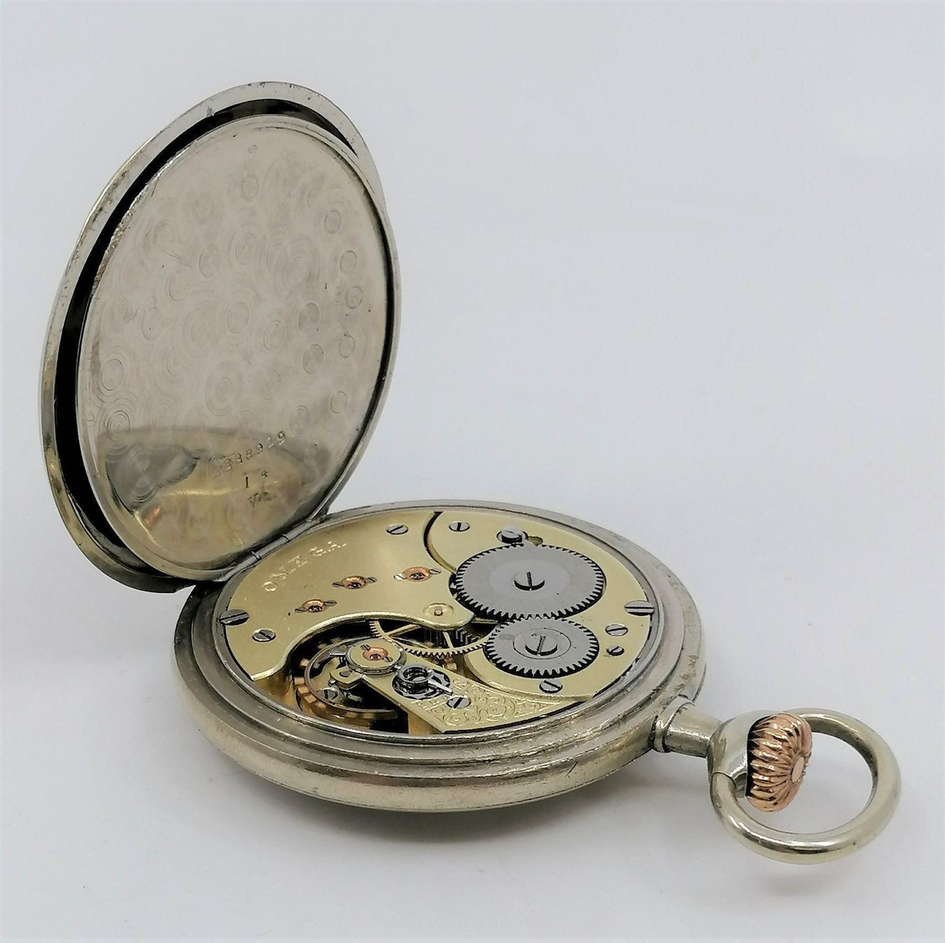 Omega Orologi: Omega Lépine Taschenuhr Edelstahl – Usato da Reinach BL venduto da fliegenrolli 5