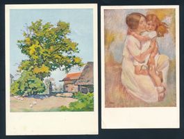 6 Pro Juventute - Karten