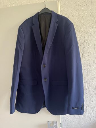Anzug Jack & Jones Premium Gr. 52 M, wie neu, marine blau