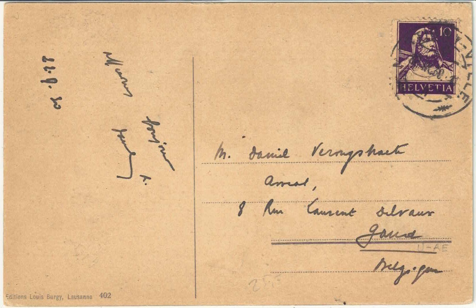 Cartoline postali: La Vallee du Rhone et le Chemin de fer Martigny-Chamonix – Usato da Ettingen venduto da Kartenplanet 1