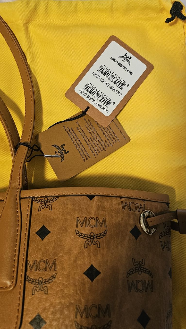 Mcm Borse da donna: MCM Shopper Tasche cognac mit Pochette neu – Nuovo (secondo la descrizione) da Weite venduto da jes_57jk 2