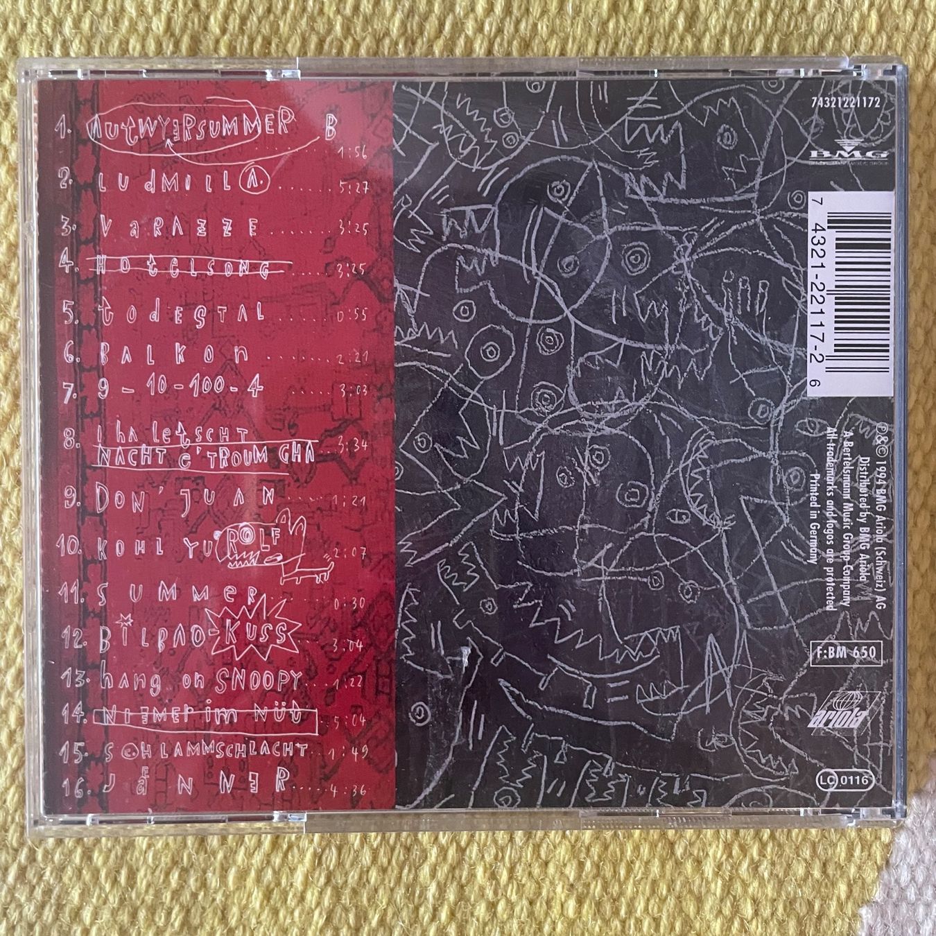 CD: PATENT OCHSNER-GMÜES – Usato da Rorschacherberg venduto da CD-Roli 1