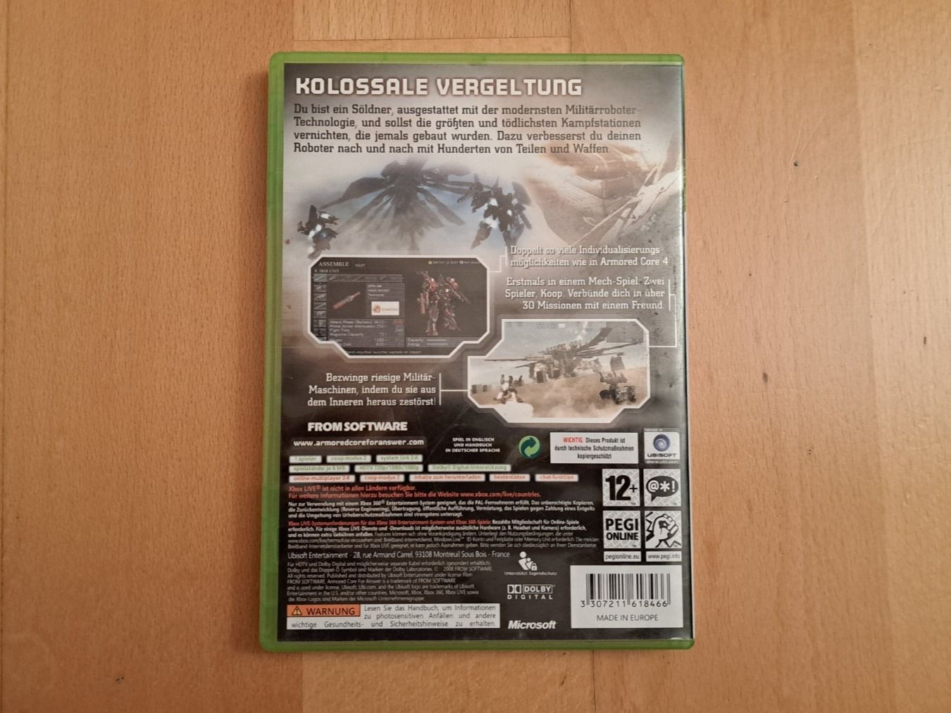 Microsoft Spiele: Armored Core For Answer für Xbox 360 – Gebraucht aus Bösingen von  2