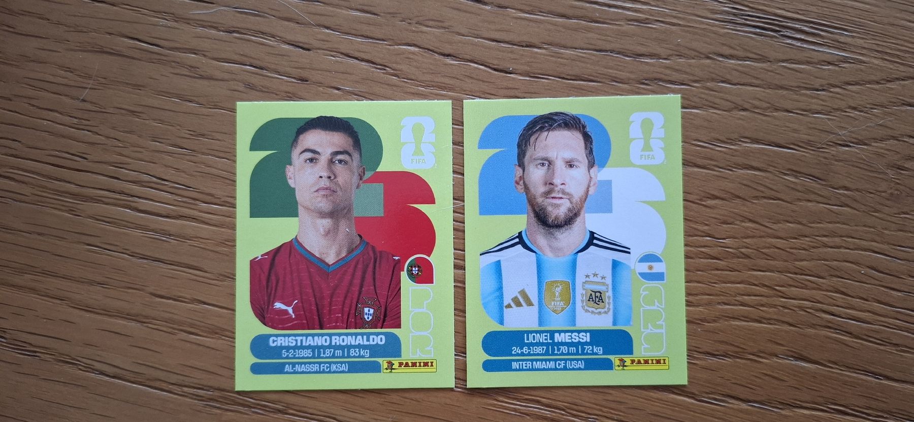 Panini Sammelbilder & Trading cards: Panini World Cup 2026 - Messi + Ronaldo – Neu (gemäss Beschreibung) aus Nyon von joh_62ll