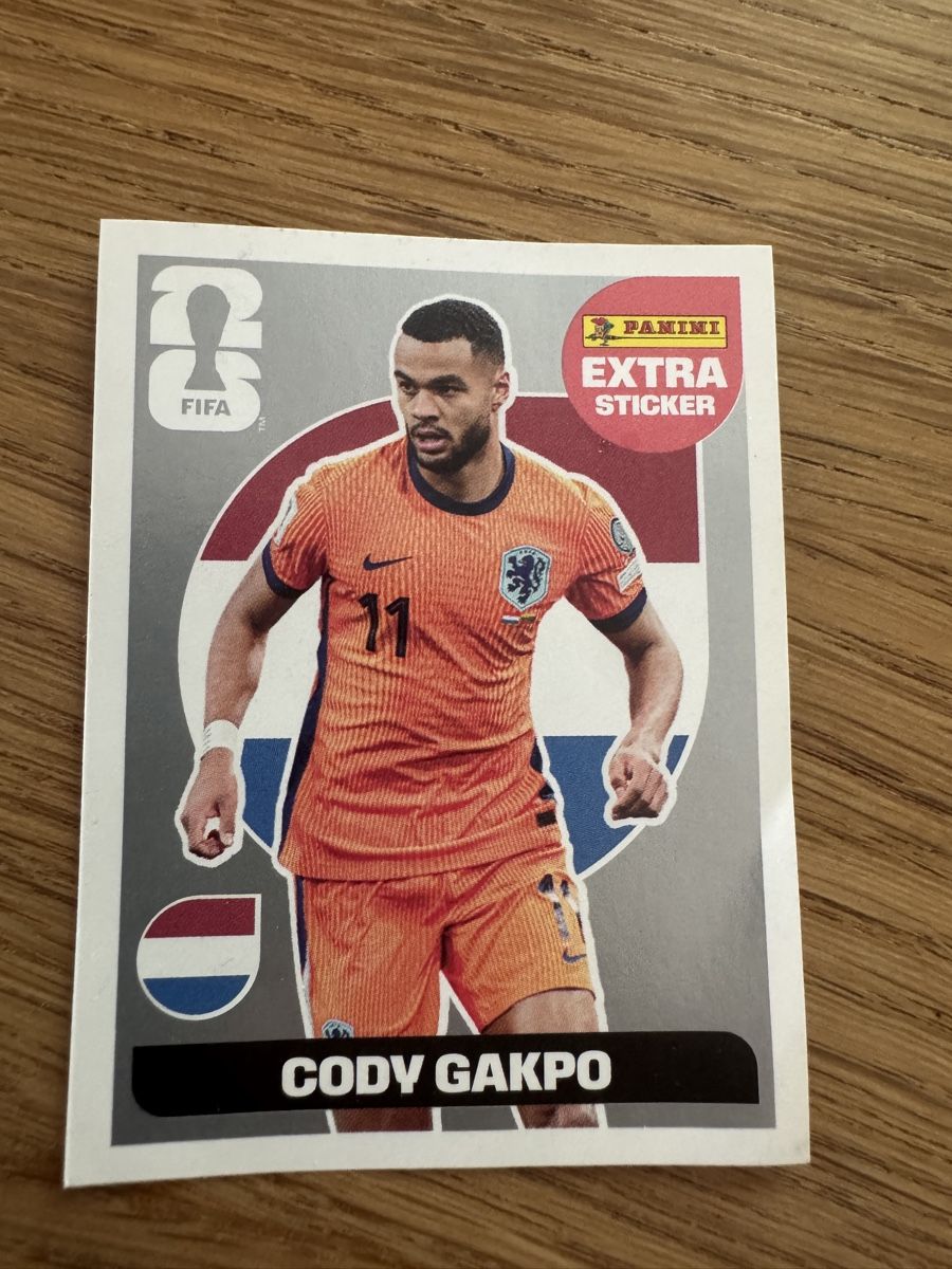 Panini Sammelbilder & Trading cards: cody gakpo extrasticker silber panini – Neu (gemäss Beschreibung) aus Niederbipp von Mund1