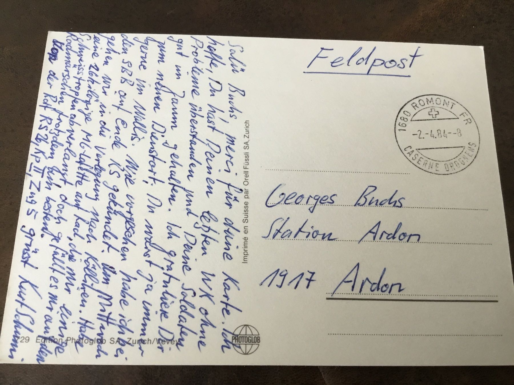Cartes postales: Antike Feldpostkarte – D'occasion à Kerzers par Georges3210 1